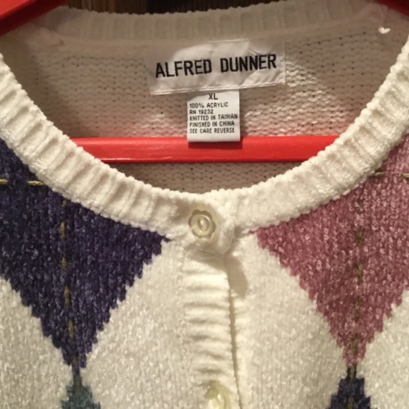 ALFRED DUNNER LONG SLEEVE BUTTON FRONT SWEATER * SIZE XL * NEW WITH TAGS - Picture 2 of 5